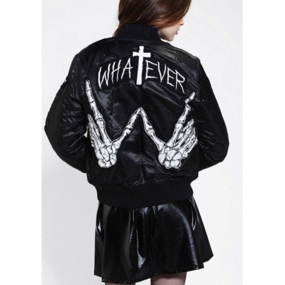 UNIF X UO MA-1 Whatever Bomber Jacket